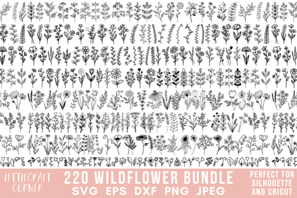 Download Wildflower Birth Flower Bundle - Flower Collection