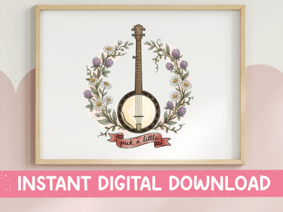 Download Pick a Little Banjo Wildflower Wreath - Flower Collection