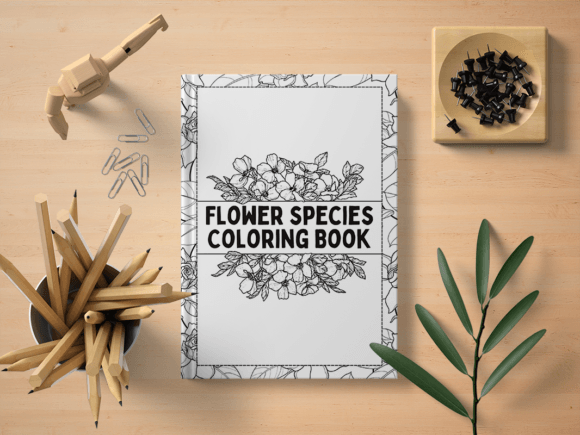 Download Flower Species Coloring Pages Workbook - Flower Collection