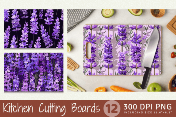 Download Purple Lavender Flowers Cutting Boards S - Flower Collection