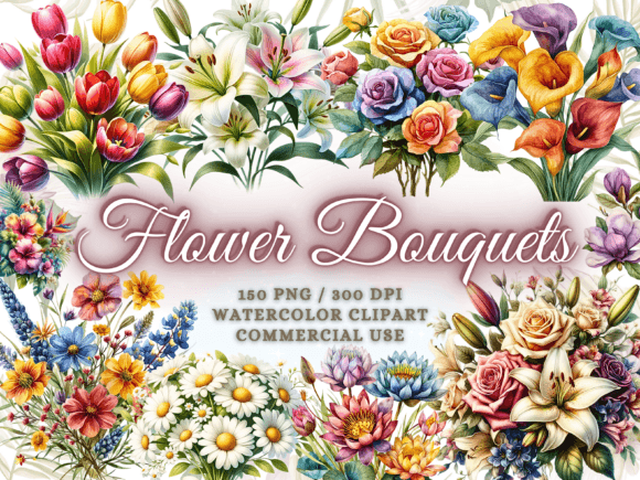 Download Watercolor Flowers Clipart - Flower Png - Flower Collection