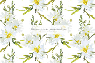 Download Watercolor Daisy Clip Art - Hand Painted - Daisy Collection