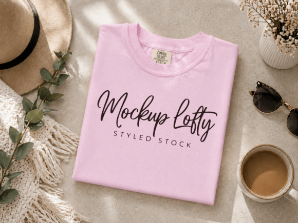 Download Comfort Colors 1717 Blossom Mockup - Blossom Collection