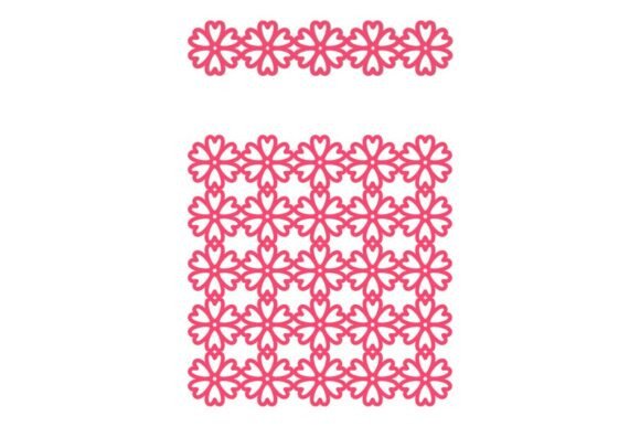 Download Flowers Cut out Square Background Border - Flower Collection
