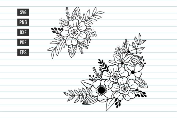 Download Flower Flower Corner, Flower Bouquet Svg - Flower Collection