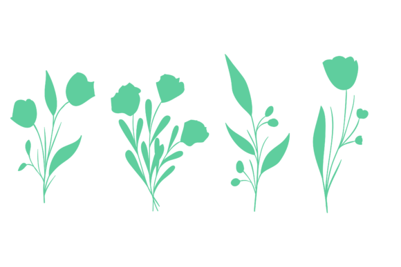 Download Set Flower Botanical Design Bundle - Flower Collection