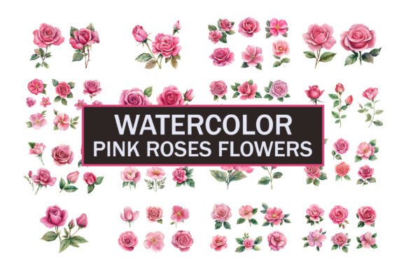 Download Hand Painted Roses Flowers - Flower Collection