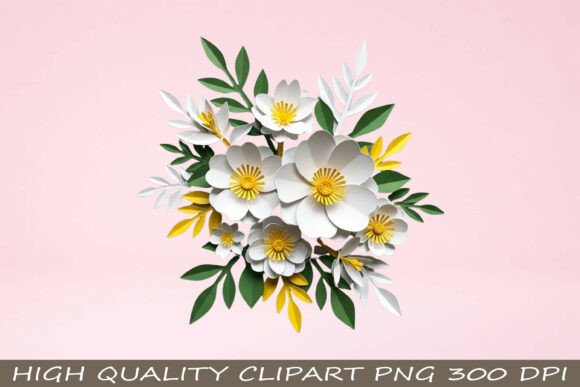 Download Daisy Flower Bouquet Clipart PNG - Daisy Collection