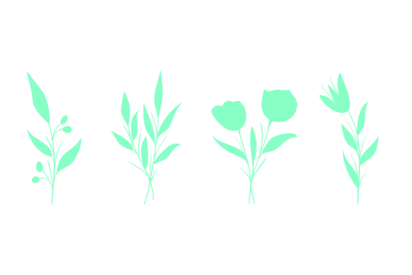 Download Set Flower Botanical Design - Flower Collection