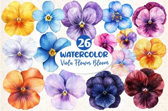 Download Viola Flower Bloom Clipart - Flower Collection