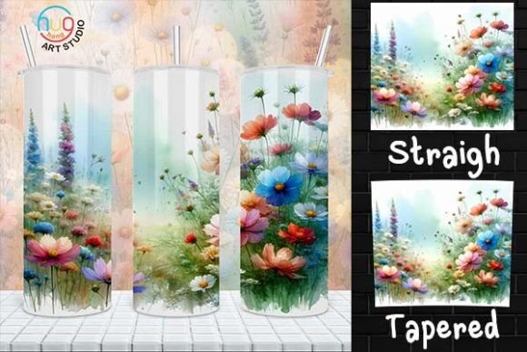 Download Wildflower Skinny Tumbler, Spring Flower - Flower Collection