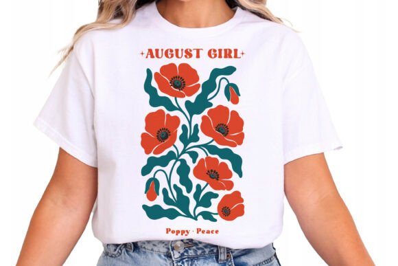 Download Birth Flower August Poppy Vector Clipart - Flower Collection