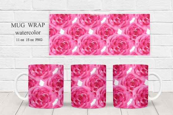 Download Wildflowers Mug Wraps Sublimation Roses. - Flower Collection