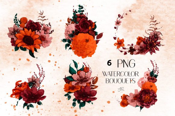 Download Watercolor Flowers PNG Autumn Flower PNG - Flower Collection