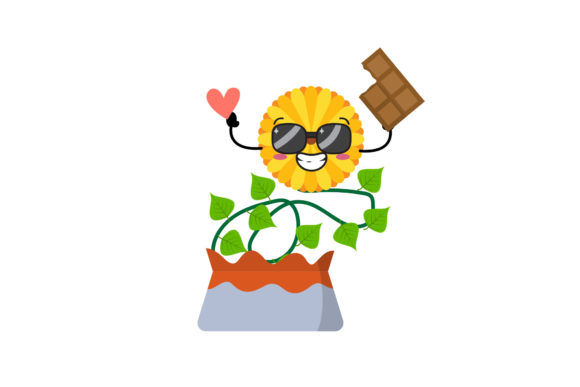 Download Valentine Kawaii Plant Cute Flower Art - Flower Collection