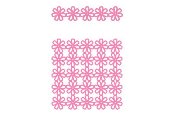 Download Flowers Cut out Square Background Border - Flower Collection