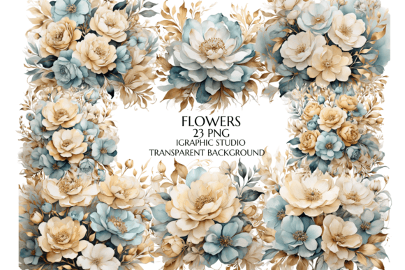 Download Teal Flowers PNG, Cyan Flowers - Flower Collection