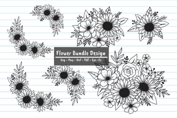 Download Flower Svg Bundle Flower Svg Sunflower - Flower Collection