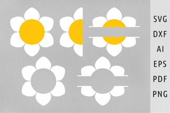 Download Groovy Flower Clipart Half Daisy Svg Png - Premium Resources