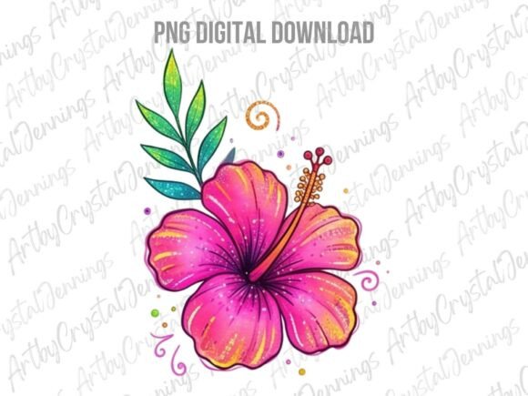 Download Pink Hibiscus Tropical Flower PNG - Flower Collection