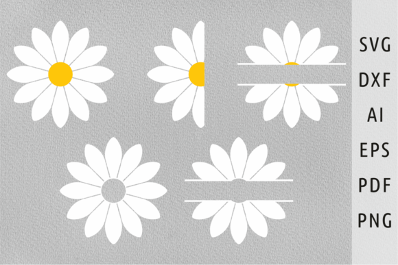 Download Daisy Flower Svg Half Daisy Svg for Cut - Daisy Collection