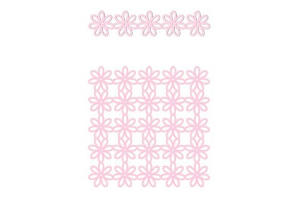 Download Flowers Cut out Square Background Border - Flower Collection