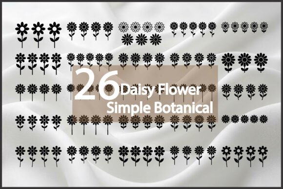 Download Daisy Flower Silhouette Bundle - Daisy Collection