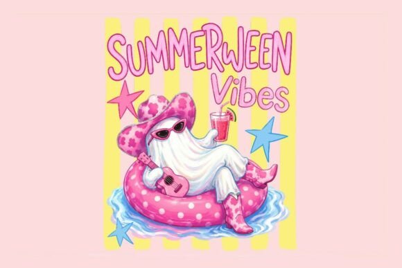 Download Summer Ghost Queen Vibes - Trendy Design - Premium Bundle
